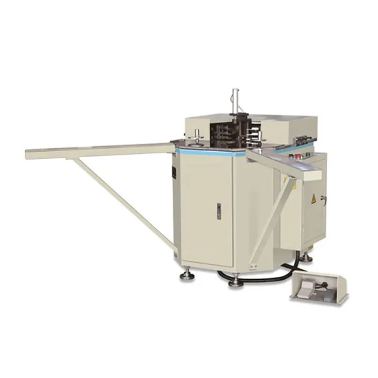 دستگاه ترکیب گوشه درب پنجره آلومینیومی 100mm*3500mm دو سر
