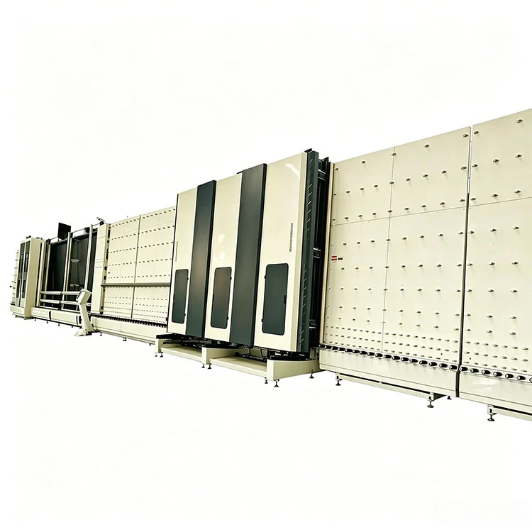 خط پرس خشک کن شستشوی عمودی CNC 2000 برای دستگاه شیشه عایق شده و سکوریت