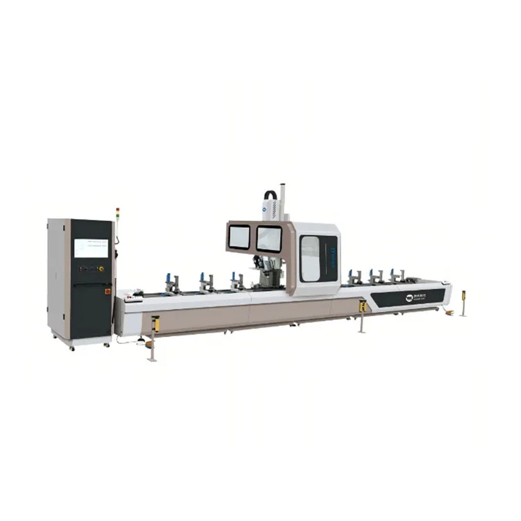 مرکز فرز کاری دیوار پرده ای CNC 4 محور