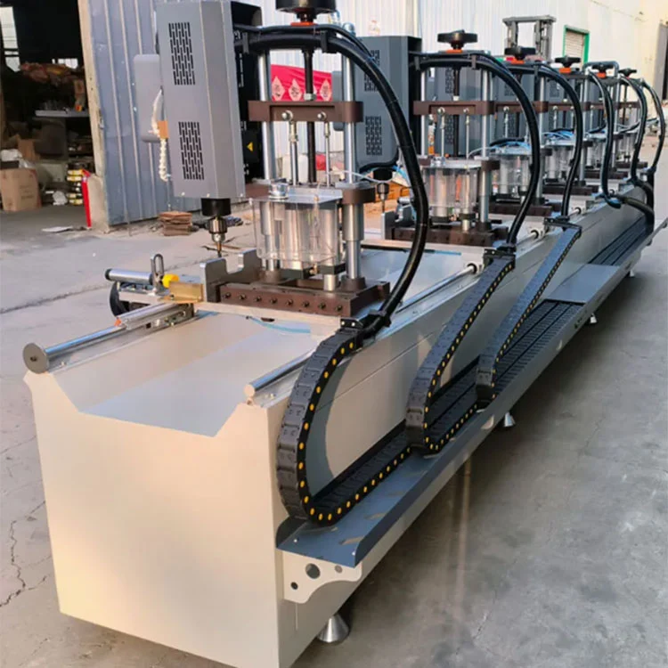 دستگاه دریل کرتین وال 8 اسپیندل CNC