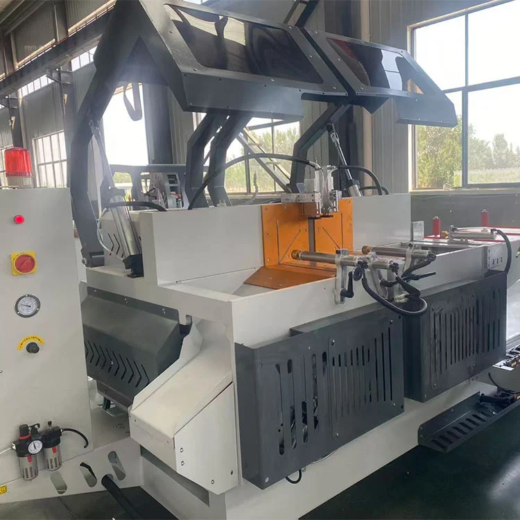 اره میتر دو سر اتوماتیک CNC برای درب پنجره آلومینیومی