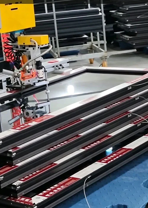 Cnc Glass Window Sealant Spreading Machinery
