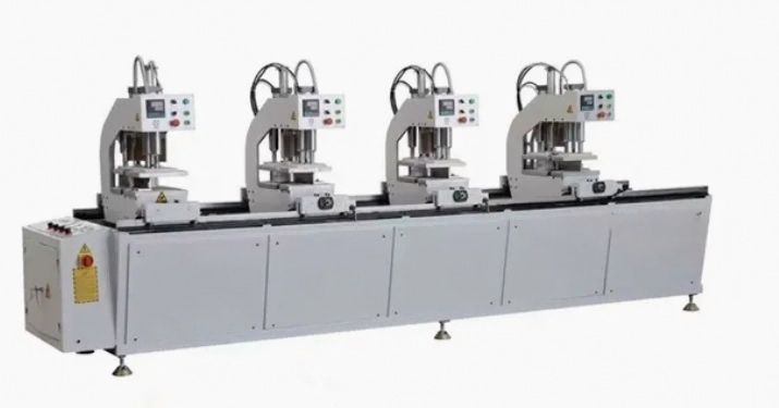 دستگاه جوش بدون درز پروفیل پنجره رنگارنگ PVC UPVC حرفه ای CNC با 4 سر سروو کنترل شده